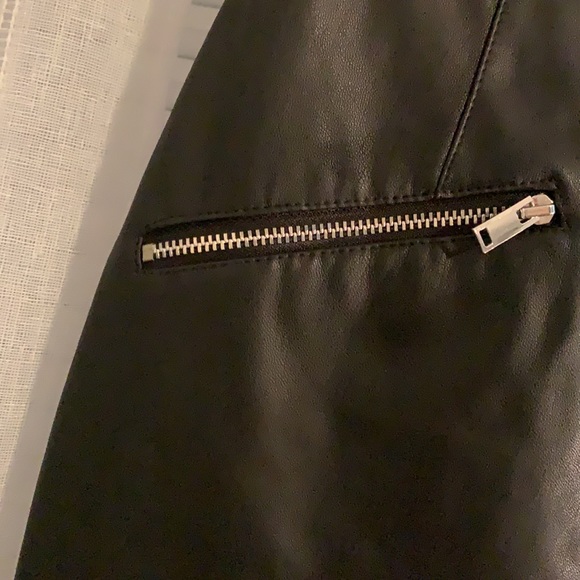 Zara faux leather dress size small - Picture 4 of 5